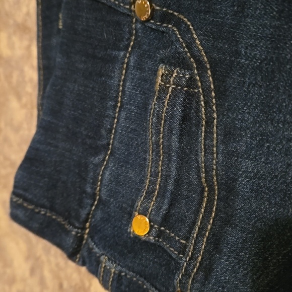 Liverpool High Rise Ankle Women's 8/29 Pull On Skinny Jeans Dark Wash - Picture 6 of 9